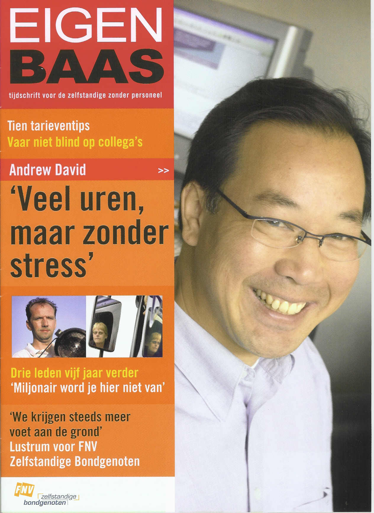 Eigen Baas FNV Zelfstandige Bondgenoten met interview Andrew David (H4)